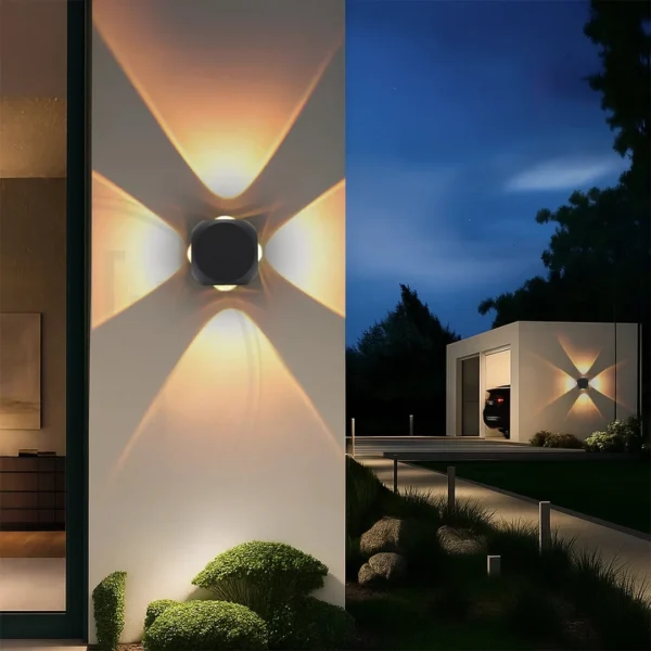 Modern Exterior Facade Lighting