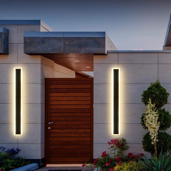 Modern Villa Exterior Lighting