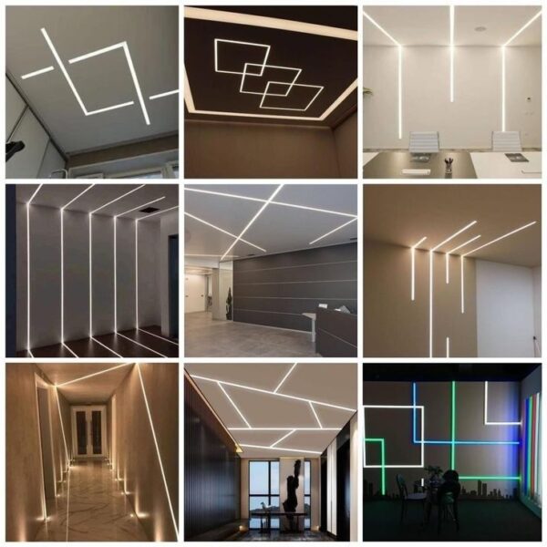 Geometric LED Profile Lighting