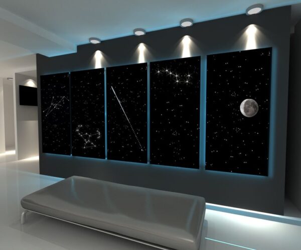 Fiber Optic Wall Feature